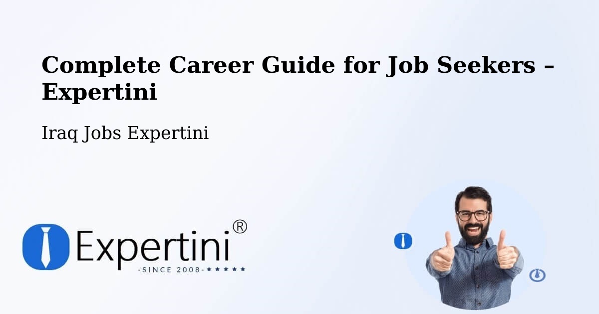 Career Guide for Job Seekers – Iraq - Iraq Jobs Expertini