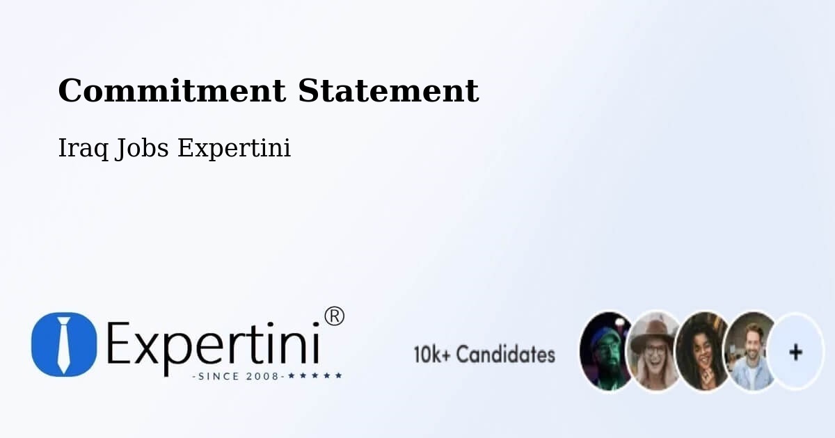 Corporate Commitment – Iraq - Iraq Jobs Expertini