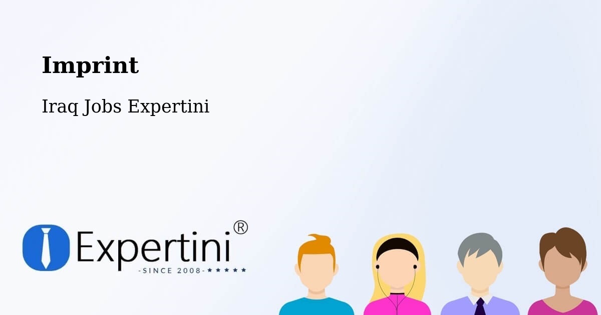 Imprint – Iraq - Iraq Jobs Expertini