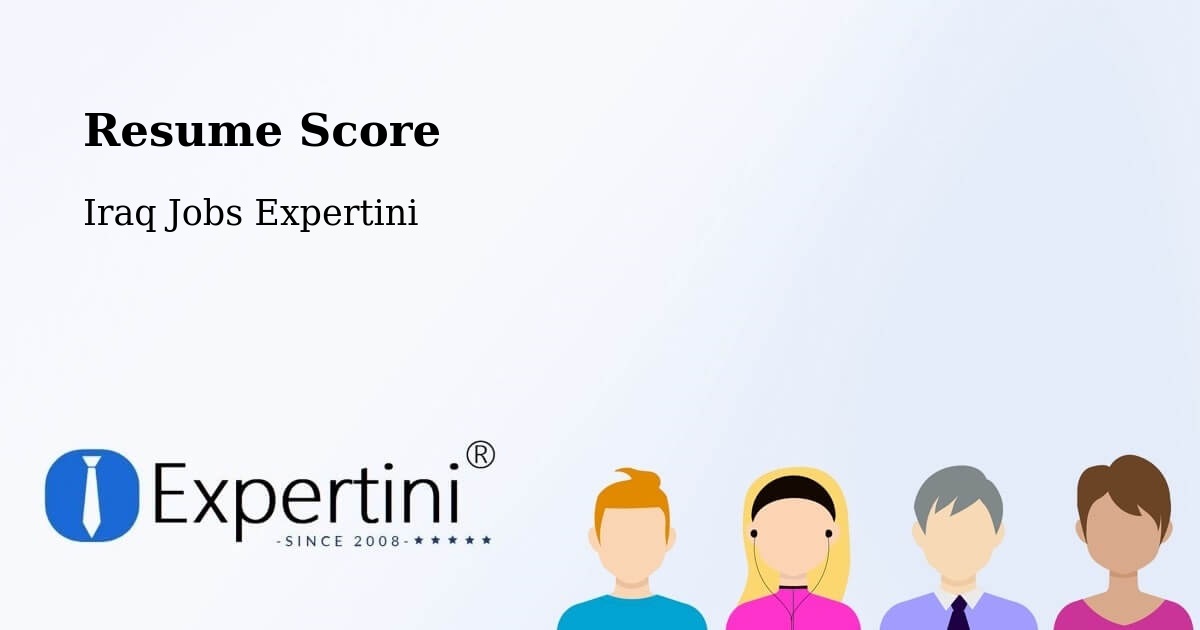 Resume Score & Job Description Match Tool – Iraq - Iraq Jobs Expertini