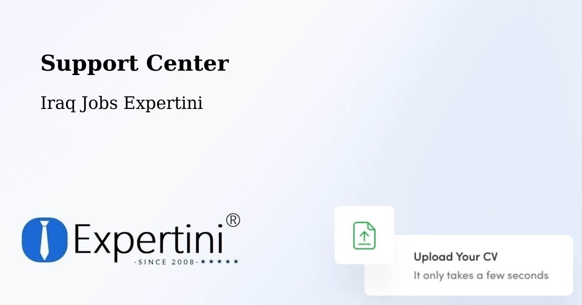 Support Services – Iraq - Iraq Jobs Expertini